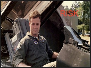 Ron in an F-16, Germany 1988
